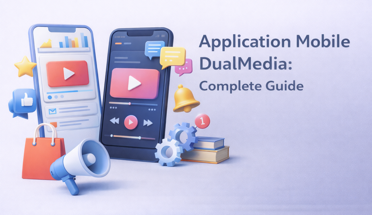 application mobile dualmedia