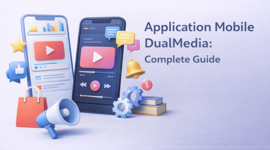 application mobile dualmedia
