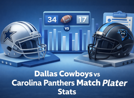 dallas cowboys vs carolina panthers match player stats