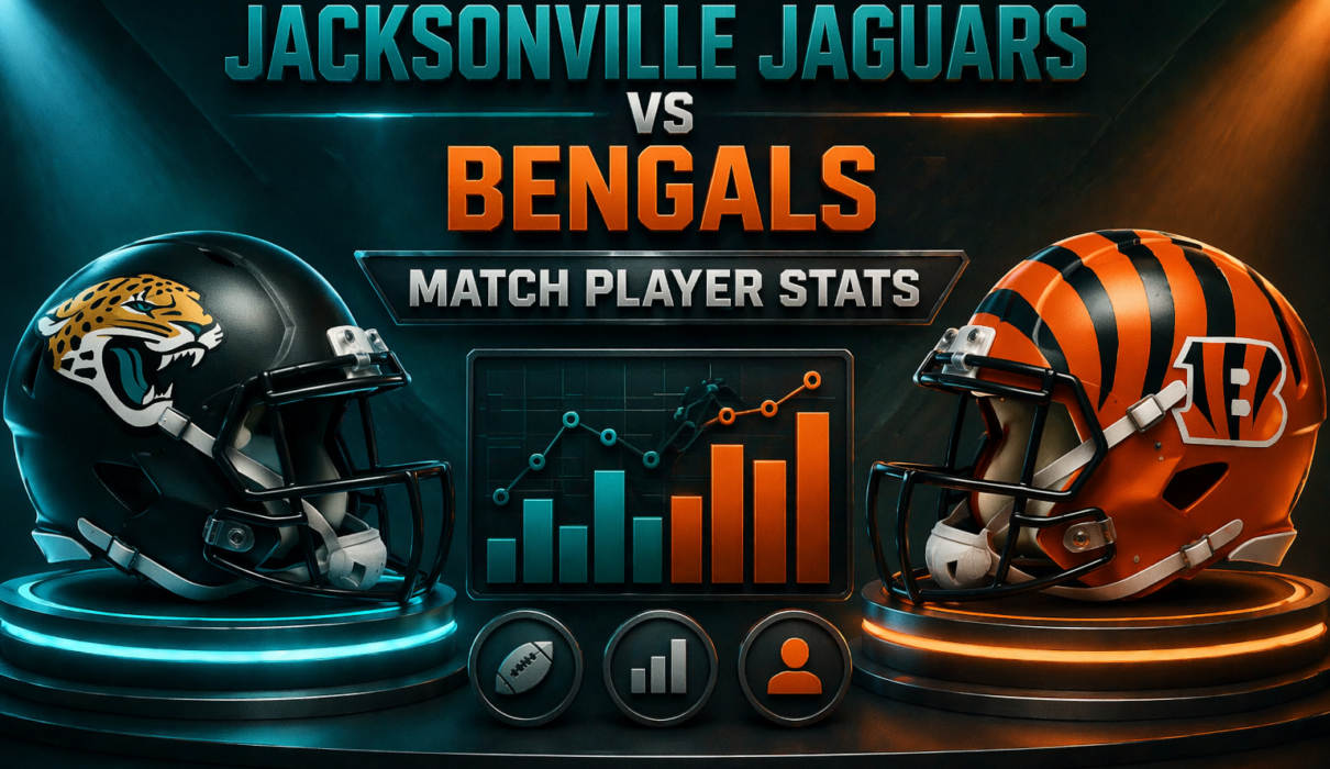 jacksonville jaguars vs bengals match player stats