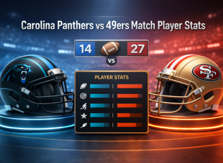 carolina panthers vs 49ers match player stats