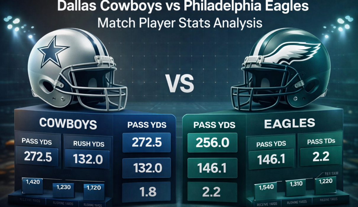 dallas cowboys vs philadelphia eagles match player stats